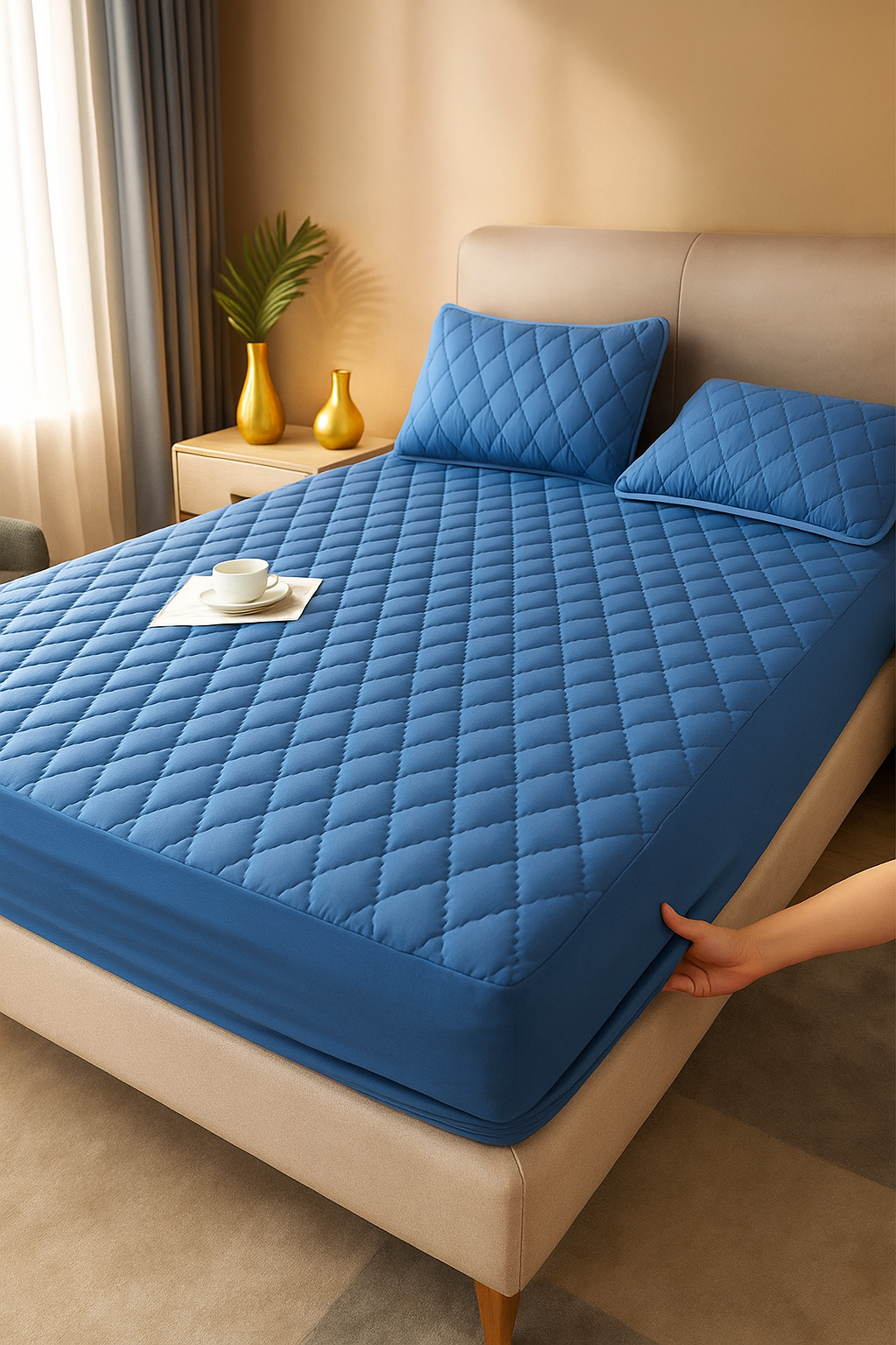 Protetor de Colchão Impermeável com Elástico